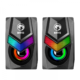 Parlantes Multimedia Gaming MARVO Scorpion SG-118 /Luz Led efecto RGB